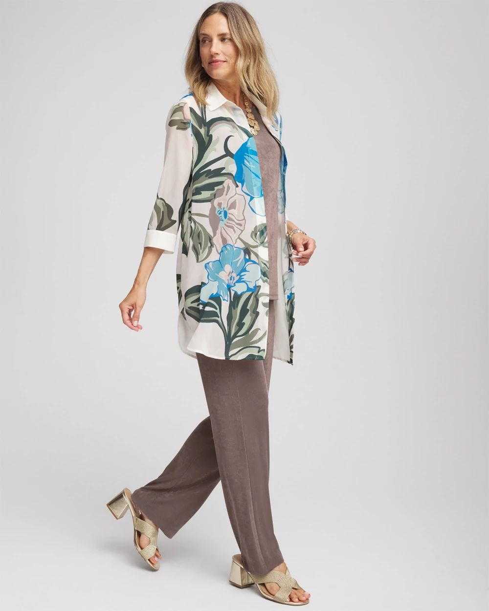 Travelers™ Artisanal Chiffon Tunic | Chico's